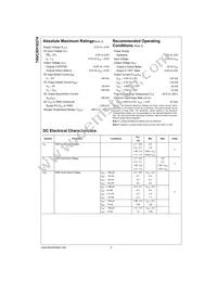 74VCXH16374MTDX Datasheet Page 4