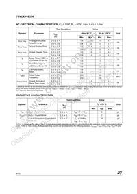 74VCXH16374TTR Datasheet Page 6