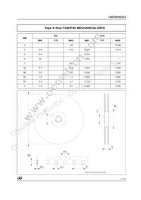 74VCXH16374TTR Datasheet Page 11