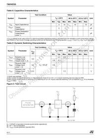 74VHC03TTR Datasheet Page 4