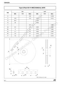 74VHC03TTR Datasheet Page 8