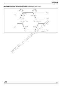 74VHC04MTR Datasheet Page 5