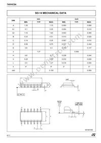 74VHC04MTR Datasheet Page 6