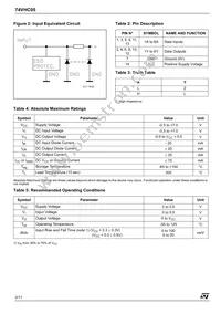 74VHC05MTR Datasheet Page 2