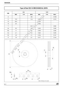 74VHC05MTR Datasheet Page 8