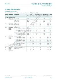 74VHC08BQ-Q100X Datasheet Page 4