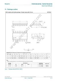 74VHC08BQ-Q100X Datasheet Page 8