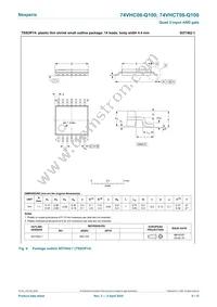 74VHC08BQ-Q100X Datasheet Page 9