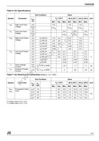 74VHC08TTR Datasheet Page 3