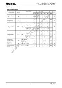 74VHC126FT Datasheet Page 4