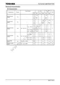 74VHC138FT Datasheet Page 4