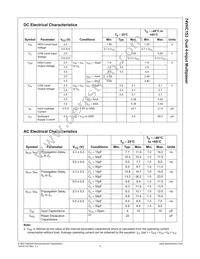74VHC153MX Datasheet Page 5