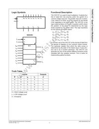 74VHC157SJX Datasheet Page 3