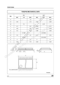 74VHC16244TTR Datasheet Page 8