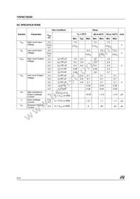 74VHC16245TTR Datasheet Page 4
