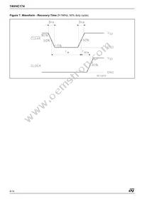 74VHC174TTR Datasheet Page 8