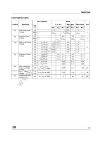 74VHC240MTR Datasheet Page 3