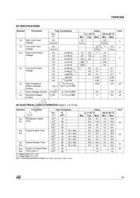 74VHC244MTR Datasheet Page 3