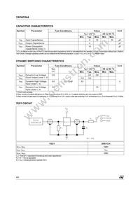 74VHC244MTR Datasheet Page 4