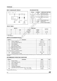 74VHC245MTR Datasheet Page 2