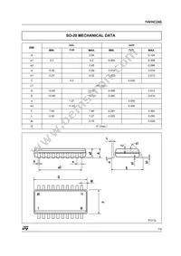 74VHC245MTR Datasheet Page 7