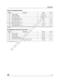 74VHC273MTR Datasheet Page 3