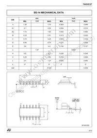 74VHC27TTR Datasheet Page 5