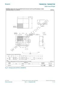 74VHC32PW Datasheet Page 11