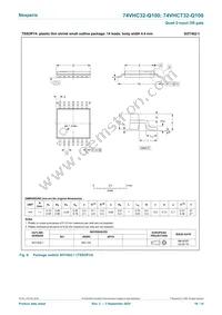 74VHC32PW-Q100J Datasheet Page 10