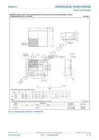 74VHC32PW-Q100J Datasheet Page 11