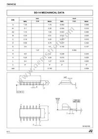 74VHC32TTR Datasheet Page 6