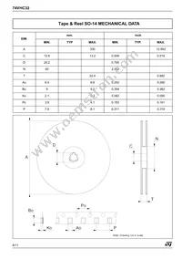 74VHC32TTR Datasheet Page 8