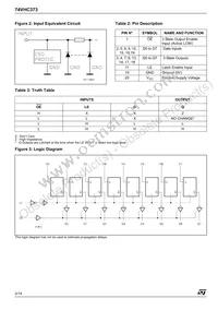 74VHC373MTR Datasheet Page 2