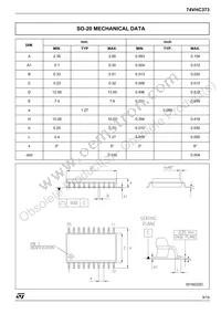 74VHC373MTR Datasheet Page 9