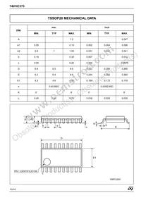 74VHC373MTR Datasheet Page 10