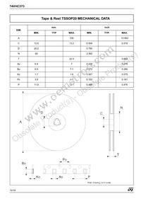 74VHC373MTR Datasheet Page 12