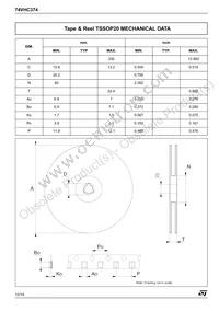 74VHC374MTR Datasheet Page 12