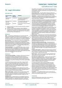 74VHC541D Datasheet Page 15