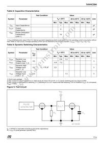 74VHC594TTR Datasheet Page 7