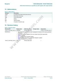 74VHC595BQ-Q100X Datasheet Page 18