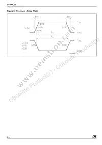 74VHC74TTR Datasheet Page 8