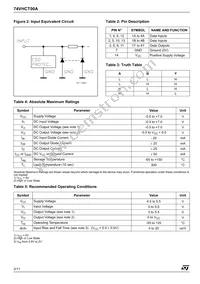 74VHCT00AMTR Datasheet Page 2