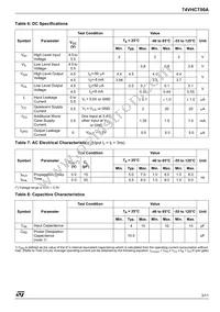 74VHCT00AMTR Datasheet Page 3