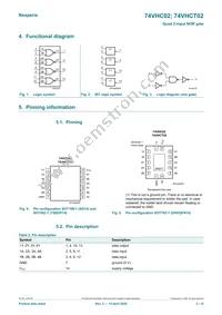 74VHCT02D Datasheet Page 2