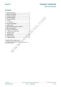 74VHCT02D Datasheet Page 12