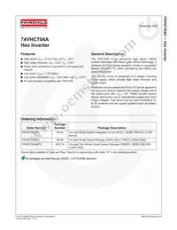 74VHCT04ASJ Datasheet Page 2