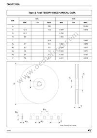 74VHCT125ATTR Datasheet Page 10