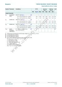 74VHCT126BQ-Q100X Datasheet Page 6