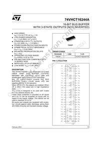 74VHCT16244ATTR Datasheet Cover