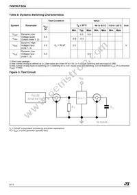 74VHCT32AMTR Datasheet Page 4